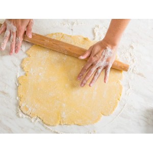 French Rolling Pin – 18 Inch Wooden Dough Roller for Baking Pizza, Pie Crust, Cookies & Pasta | Essential Kitchen Tool & Gift for Bakers, Chefs & Home Cooks