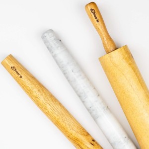 French Rolling Pin – 18 Inch Wooden Dough Roller for Baking Pizza, Pie Crust, Cookies & Pasta | Essential Kitchen Tool & Gift for Bakers, Chefs & Home Cooks