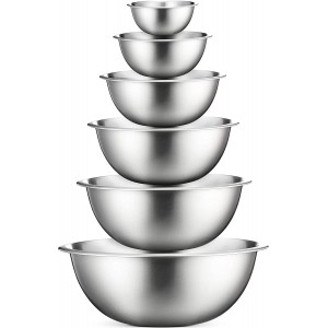 FineDine Stainless Steel Mixing Bowls Se...
