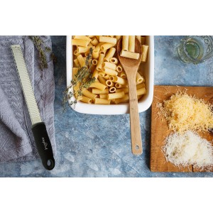 Citrus Lemon Zester & Cheese Grater by AdeptChef - Parmesan Cheese, Lemon, Ginger, Garlic, Nutmeg, Vegetables, Fruits - Very sharp Stainless Steel Blade Protective Cover, Dishwasher Safe