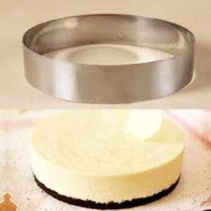 Heavy Gauge Stainless Steel Round Cake Mold/Pastry Ring 5