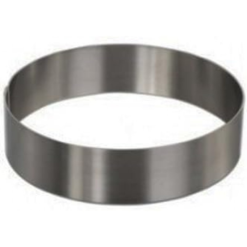 Heavy Gauge Stainless Steel Round Cake Mold/Pastry Ring 5