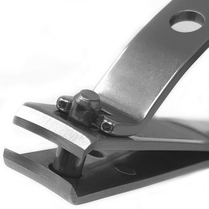 KOHM Curved Nail Clippers with Nail File (in Build) - Heavy Duty Stainless Steel Toe Nail Nippers Tool for Men, Women, Seniors & Adults