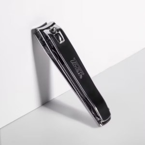 Trim Neat Feet Foot Care Implements Deluxe Toenail Clipper with File, Straight Edge, Stainless Steel, Cuts Toughest Toenails, Helps with Ingrown Nails, Ultra Sharp, Nail Care Tool, 1 Count