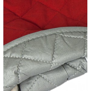 Nouvelle Legende Flame Retardant Quilted Oven Mitts, 17
