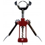 Franmara 2055-BU Ultimo Heavy Duty Chrome Plated Deluxe Auger Worm Wing Corkscrew