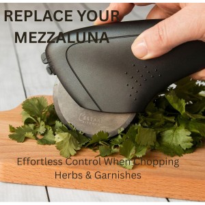 Cestari Heirloom Ceramic Pizza Cutter – Razor-Sharp, Rust-Free Blade with Protective Guard | Dishwasher Safe | A Legacy Kitchen Tool for Generations