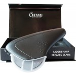 Cestari Heirloom Ceramic Pizza Cutter – Razor-Sharp, Rust-Free Blade with Protective Guard | Dishwasher Safe | A Legacy Kitchen Tool for Generations