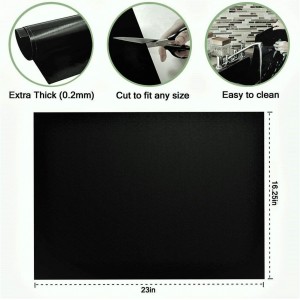 3 Pack Non-Stick Heavy Duty Oven Liners Set for Bottom of Electric Oven by Grill Magic - Thick, Heat Resistant Fiberglass Mat - Easy to Clean, Reduce Spills, Stuck Foods & Clean Up - BPA Free