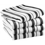 Williams-Sonoma Classic Striped Towels, Set of 4 (Jet Black)