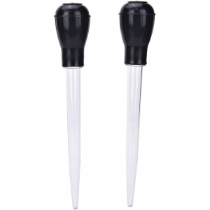 2 Pcs 11-Inch Turkey Baster with Silicon...