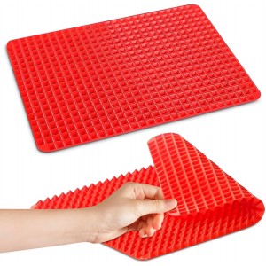 Red Silicone Baking Mat - 16x11.42