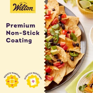 Wilton Perfect Results Premium Non-Stick Pizza Pan, 14 Inch