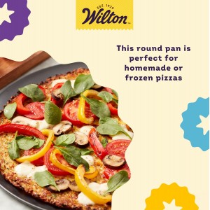 Wilton Perfect Results Premium Non-Stick Pizza Pan, 14 Inch