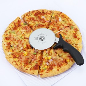 MSY BIGSUNNY Pro Pizza Cutter, Stainless Steel Pizza Cutter Wheel, with Super Sharp Pizza Slicer Dia 4-inch(10cm), Dishwasher Safe