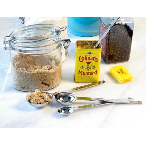 RSVP International Measuring Spoons, Long, Stainless Steel