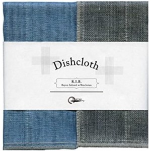 Nawrap Binchotan Charcoal Dishcloths, Naturally Anti-Odor, Set of 3, Aqua, White & Purple