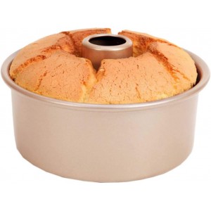 CANDeal 8 inch Angel Food Cake Pan,Flute...
