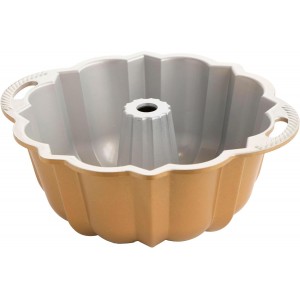 Nordic Ware Anniversary Bundt 12 Cup, Gold