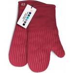 Big Red House - Silicone Oven Mitts - Red Set of 2-12.5