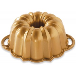 Nordic Ware Anniversary Bundt 6 Cup, Gold