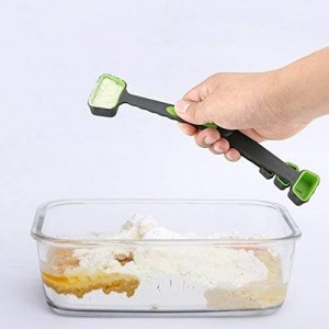 Measuring Cup and Spoon Set, Collapsible Measuring Cup, 8 Piece Measuring Tools and 1 Funnel, Engraved Metric/US Markings, for Liquid and Dry Measurements, Space Saving, BPA Free Silicone, Colorful