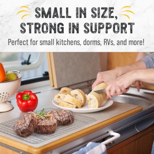 Checkered Chef Cooling Rack for Cooking and Baking - 8” x 11 ¾