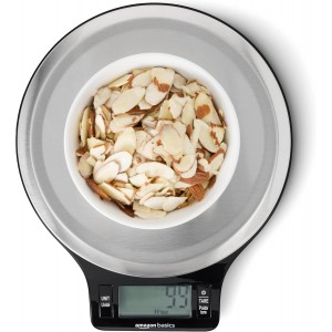 Amazon Basics Digital Kitchen Scale with...