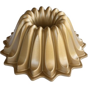 Nordic Ware Lotus Bundt Pan Gold, 5 Cup ...