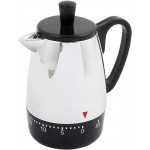 uxcell 4x3.4x2.2-Inch 60 Mins Mechanical Kitchen Time Meter Coffee Pot Design