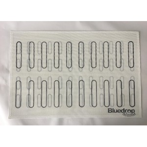 Bluedrop Eclair Baking Sheets Perforated Silicone Baking Mats For Bread Cookies Open Mesh Non Stick Oven Liner