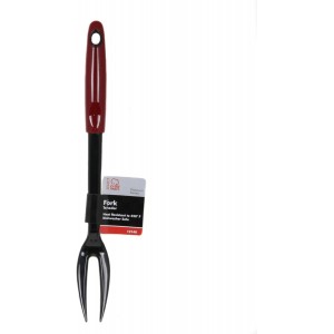 Chef Craft Select Nylon Meat Cooking Fork, 13 inch, Red