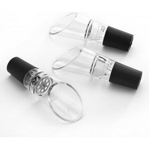 6 Pack Wine Pourer by QLL White