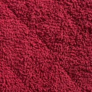 DII Basic Terry Collection Quilted 100% Cotton, Potholder, Barn Red, 3 Piece