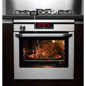 Digital Oven Thermometer Heat Resistant up to 572°F/300°C, LCD