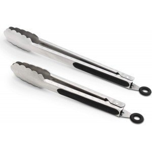 304 Stainless Steel Kitchen Cooking Tong...