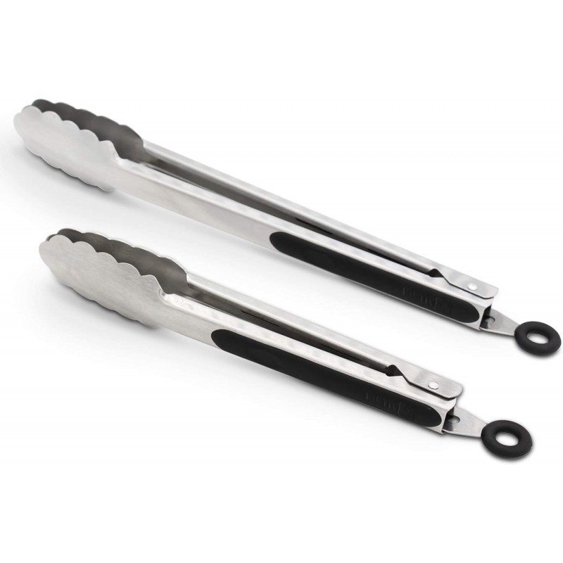 304 Stainless Steel Kitchen Cooking Tongs, 9