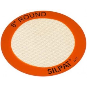 Silpat The Original Round Cake Liner Non-Stick Silicone Baking Mat, 8
