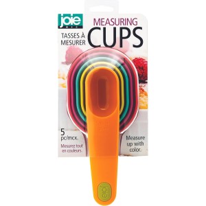 Joie Measuring Cups Set, Plastic, Assort...