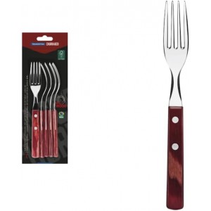 Tramontina 29899/156 Art.no. 29899/156 6 Pieces Forks Set, Stainless Steel, Multi Colour
