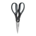 Trudeau Stainless Steel Detachable Kitchen Shears, Black