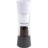 Cole & Mason Lincoln Duo Salt and Pepper Grinder Combo, Acrylic Combination Mill Includes Premium Salt and Peppercorns