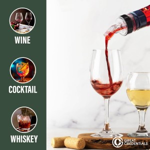 Screen Liquor Bottle Pourers Clear 12 Pourer