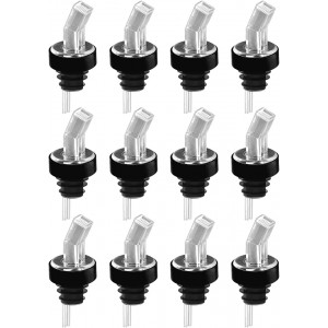Screen Liquor Bottle Pourers Clear 12 Pourer