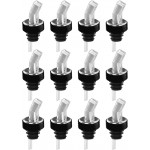 Screen Liquor Bottle Pourers Clear 12 Pourer