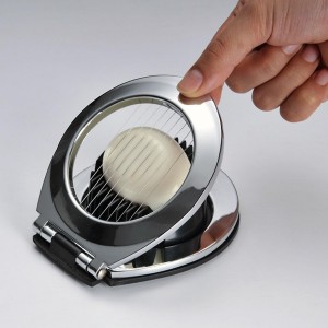 Egg Slicer Cutter Multi-functional Hard Boiled Egg Wedger (2 in 1)