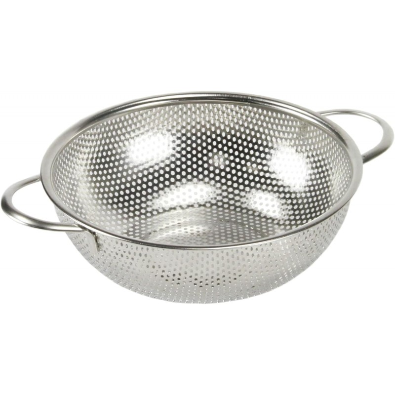 Chef Craft Select Microperforated Colander, 1.5 quart, Stainless Steel