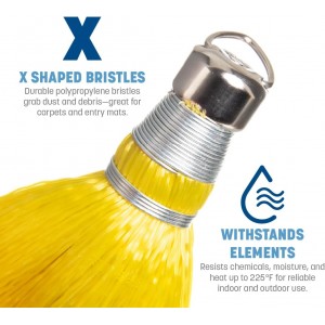 Carlisle FoodService Products 3663400 Synthetic Corn Whisk, 9.00, 7.5