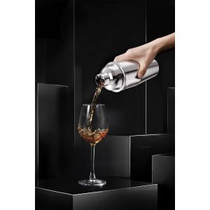 Cocktail Shaker,24 oz Martini Shaker,Drink Shaker Built-in Strainer,Professional Stainless Steel Margarita Mixer,Bartender Kit Gifts.