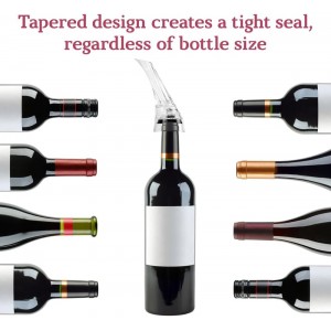 Wine Aerator Spout - Premium Aerating Pourer and Decanter Wine Bottle Accessory by Cocktailor